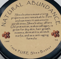 Natural Abundance Single Shea Butter Plain